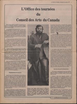 Le Soleil de Colombie, November 3, 1978, page 5