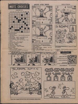 Le Soleil de Colombie, October 27, 1978, page 20