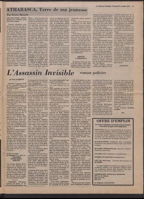 Le Soleil de Colombie, October 27, 1978, page 17