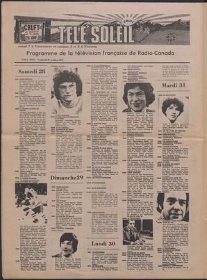 Le Soleil de Colombie, October 27, 1978, page 12