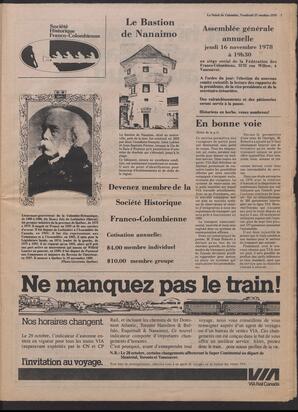 Le Soleil de Colombie, October 27, 1978, page 9