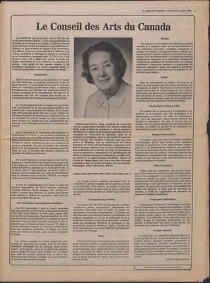 Le Soleil de Colombie, October 27, 1978, page 7