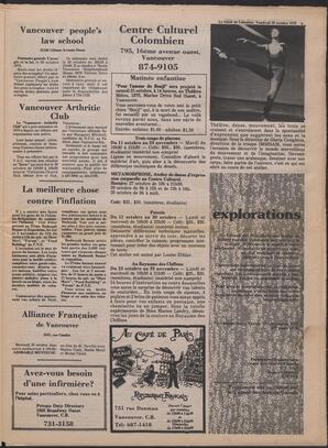 Le Soleil de Colombie, October 20, 1978, page 11