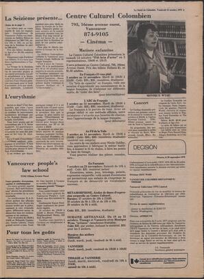 Le Soleil de Colombie, October 13, 1978, page 13