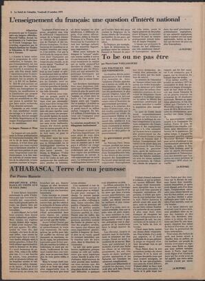 Le Soleil de Colombie, October 13, 1978, page 8