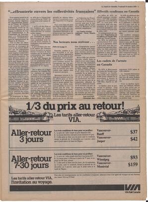 Le Soleil de Colombie, October 13, 1978, page 5