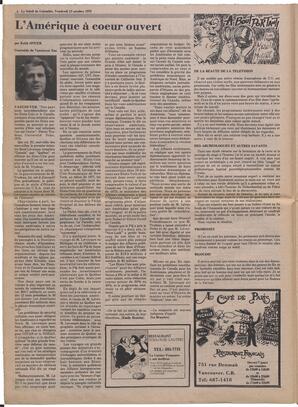 Le Soleil de Colombie, October 13, 1978, page 4