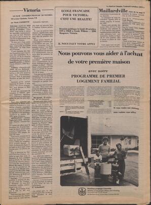 Le Soleil de Colombie, October 6, 1978, page 5