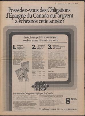 Le Soleil de Colombie, September 29, 1978, page 5