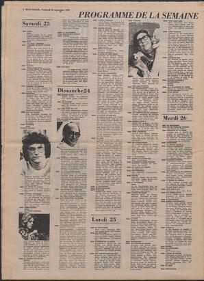 Le Soleil de Colombie, September 22, 1978, page 10