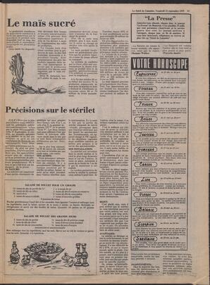 Le Soleil de Colombie, September 15, 1978, page 17