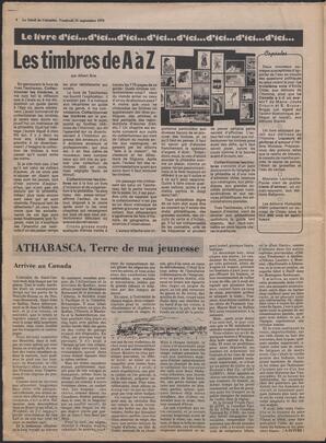 Le Soleil de Colombie, September 15, 1978, page 8