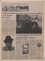 Le Soleil de Colombie, September 1, 1978