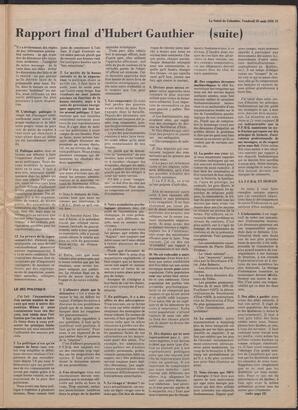 Le Soleil de Colombie, August 25, 1978, page 15