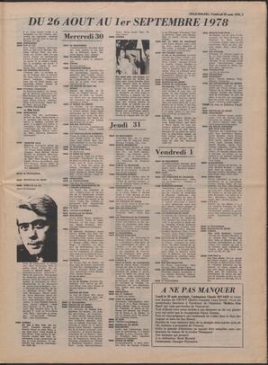 Le Soleil de Colombie, August 25, 1978, page 11