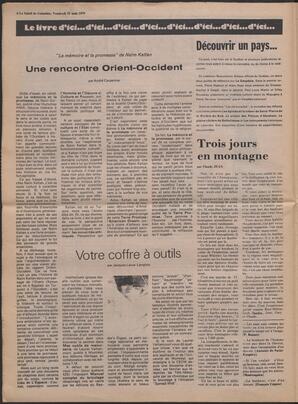 Le Soleil de Colombie, August 25, 1978, page 8