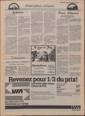 Le Soleil de Colombie, August 18, 1978, page 3