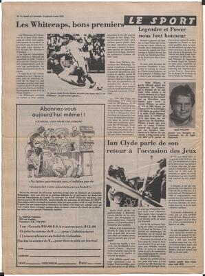 Le Soleil de Colombie, August 4, 1978, page 20