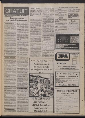 Le Soleil de Colombie, August 4, 1978, page 19
