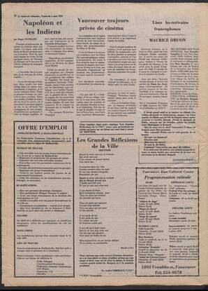 Le Soleil de Colombie, August 4, 1978, page 16