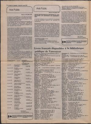 Le Soleil de Colombie, August 4, 1978, page 8