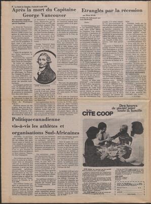Le Soleil de Colombie, August 4, 1978, page 6