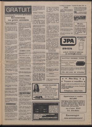 Le Soleil de Colombie, July 28, 1978, page 15
