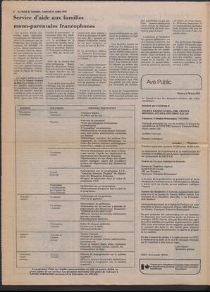 Le Soleil de Colombie, July 21, 1978, page 6