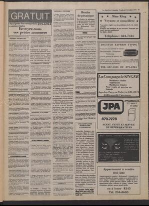Le Soleil de Colombie, July 14, 1978, page 19
