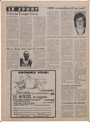 Le Soleil de Colombie, July 7, 1978, page 20