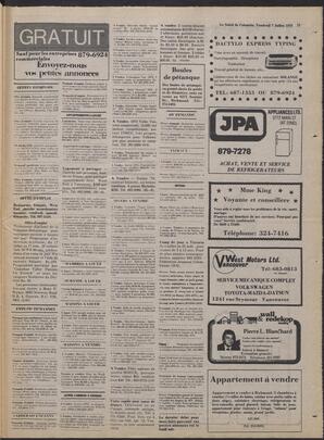 Le Soleil de Colombie, July 7, 1978, page 19