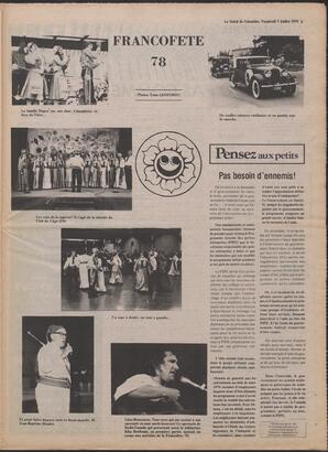 Le Soleil de Colombie, July 7, 1978, page 13