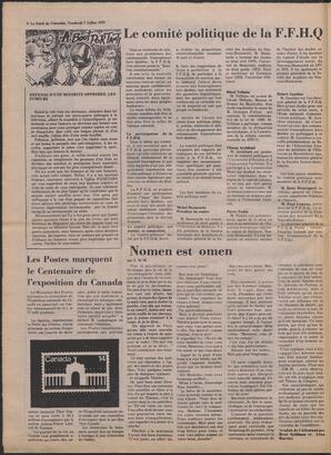 Le Soleil de Colombie, July 7, 1978, page 6