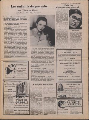 Le Soleil de Colombie, July 7, 1978, page 5