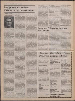 Le Soleil de Colombie, July 7, 1978, page 4
