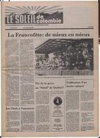 Le Soleil de Colombie, June 30, 1978