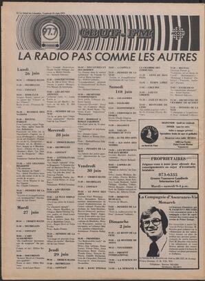 Le Soleil de Colombie, June 23, 1978, page 16