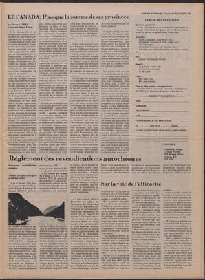 Le Soleil de Colombie, June 23, 1978, page 15
