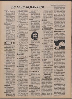 Le Soleil de Colombie, June 23, 1978, page 13