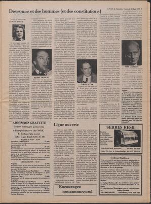 Le Soleil de Colombie, June 23, 1978, page 9