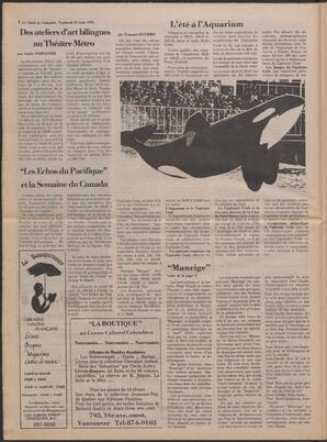 Le Soleil de Colombie, June 23, 1978, page 8