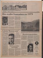 Le Soleil de Colombie, June 9, 1978
