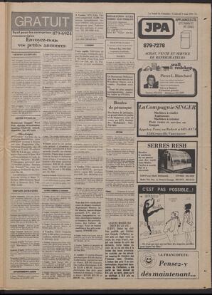 Le Soleil de Colombie, June 9, 1978, page 19