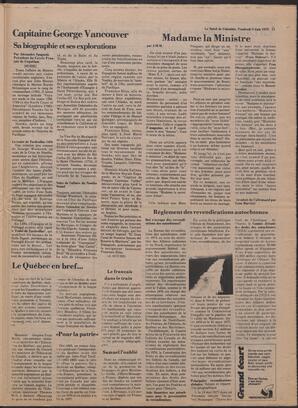 Le Soleil de Colombie, June 9, 1978, page 15