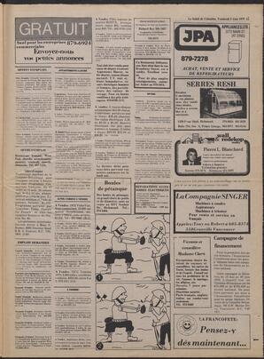 Le Soleil de Colombie, June 2, 1978, page 19