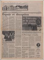 Le Soleil de Colombie, May 26, 1978