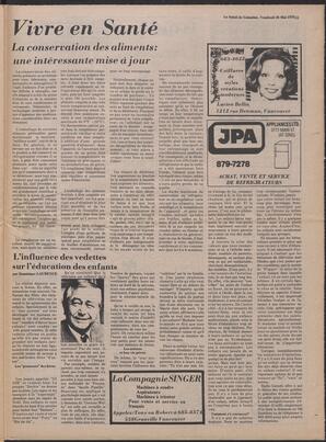 Le Soleil de Colombie, May 26, 1978, page 17