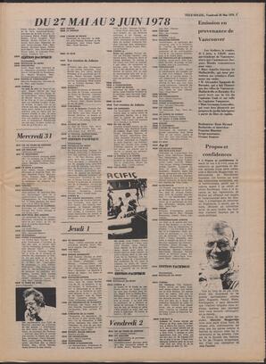Le Soleil de Colombie, May 26, 1978, page 11