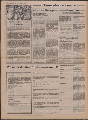 Le Soleil de Colombie, May 26, 1978, page 6