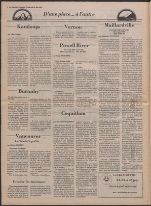 Le Soleil de Colombie, May 26, 1978, page 4